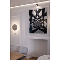 SLV Schirm f�r MANA LED Wandleuchte, rund, � 40cm, grau
