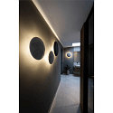 SLV Shade for MANA LED Wall luminaire, round, � 60cm, gray