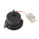 LED Deckeneinbauleuchte OCULUS DL MOVE, DIM-TO-WARM 2000-3000K, 36-780lm, IP20, Schwarz