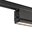 SLV 3-Phasen LED Leuchte SIGHT MOVE, 230V / 350mA, mit Raster, CRi >90, UGR , 26W 4000K 3100lm 75�, Schwarz