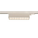 3-Phasen LED Leuchte SIGHT MOVE, 230V / 350mA, mit Raster, CRi >90, UGR , 26W 4000K 3100lm 75�, Wei�