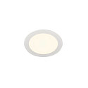 LED Deckeneinbauleuchte SENSER 18 DL, rund, 9,7W, 950lm, IP20, wei�, 4000K