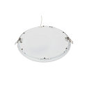 SLV LED Deckeneinbauleuchte SENSER 24 DL, rund, 12,5W, 1200lm, IP20, wei�, 4000K