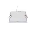 SLV LED Deckeneinbauleuchte SENSER 18 DL, eckig, 9,7W, 820lm, IP20, wei�, 4000K