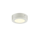 SLV LED Wand-/Deckenleuchte SENSER 12 CW, rund, IP20, wei�, 8,5W, 4000K, 470lm