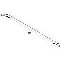 SLV LED Strip GRAZIA PRO FLEXSTRIP, 29W, 24V, 12mm, RGBW, IP20