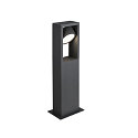 SLV LED Outdoor luminaire ESKINA FRAME FL SINGLE LED Floor lamp, CCT switch, 3000/4000K, 1100/1200lm, IP65, anthracite, 45cm