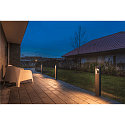SLV Outdoor LED Stehleuchte ESKINA FRAME 75 SINGLE CCT, IP65 IK06, 75cm, 15W 3000/4000K 95�, verstellbar, Anthrazit