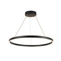 LED Pendant luminaire ONE 80 PD DALI UP/DOWN, CCT switch, 3000/4000K, 615/635lm, black