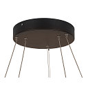 LED Pendelleuchte ONE DOUBLE PD DALI UP/DOWN, CCT switch, 3000/4000K, 1050/1060lm, schwarz