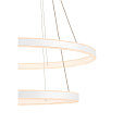 SLV LED Pendelleuchte ONE DOUBLE PD DALI UP/DOWN, CCT switch, 3000/4000K, 1050/1060lm, wei�