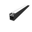 Zubeh�r f�r LED Strip GRAZIA 60 Profil, IP20, 1,5m, schwarz