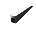 Zubeh�r f�r LED Strip GRAZIA 60 Profil, IP20, 1,5m, schwarz