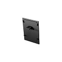SLV Zubeh�r f�r LED Strip GRAZIA 60 Endkappen, IP20, f�r Aufbauprofil, schwarz