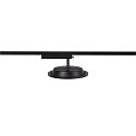 1-Phasen LED Strahler PANEL TRACK, Rund, � 20cm, 230V / 450mA, 18W 3000K 1800lm, CRi >90, Schwarz