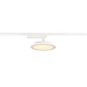 1-Phasen LED Strahler PANEL TRACK, Rund, � 20cm, 230V / 450mA, 18W 3000K 1800lm, CRi >90, Wei�