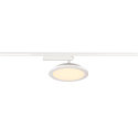 SLV 1-Phasen LED Strahler PANEL TRACK, Rund, � 20cm, 230V / 450mA, 18W 3000K 1800lm, CRi >90, Wei�