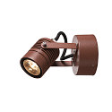 SLV LED Au�enleuchte LED SPOT SP Wandleuchte, 3000K, 400lm, IP55, braun