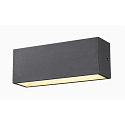 LED Outdoor Wall luminaire SITRA L WL UP/DOWN, CCT switch, 3000/4000K, anthracite