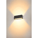 LED Outdoor Wall luminaire SITRA L WL UP/DOWN, CCT switch, 3000/4000K, anthracite