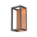 Outdoor LED Wandleuchte QUADRULO WL, IP55 IK04, indirekt, durchverdrahtet, schaltbar, 7.4W 3000K 270lm, anthrazit