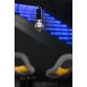 SLV LED Filament Birnenform A60 MIRRORHEAD, E27, 7.5W 2700K 720lm 180�, CRi >90, dimmbar, klar / Chrom