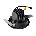 SLV LED Deckeneinbauleuchte NUMINOS� MOVE S, 2700K, 20�, Schwarz