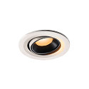 LED Deckeneinbauleuchte NUMINOS� MOVE S, 2700K, 20�, Wei� / Schwarz