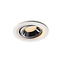 LED Deckeneinbauleuchte NUMINOS� MOVE S, 3000K, 55�, Wei� / Chrom