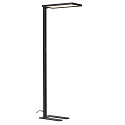 SLV LED B�ro-Stehleuchte WORKLIGHT, Up/Down, mit Sensor, 79W 4000K 7600lm 100�/80�, UGR , Schwarz