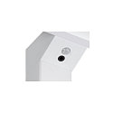 SLV LED B�ro-Stehleuchte WORKLIGHT, Up/Down, mit Sensor, 79W 4000K 7600lm 100�/80�, UGR , Wei�