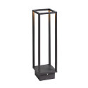 SLV Outdoor LED Stehleuchte QUADRULO, IP55 IK04, 7.5W 3000K 230lm, anthrazit