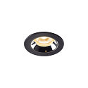 LED Ceiling recessed luminaire NUMINOS� XS, 3000K, 20�, black/chrome