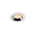 LED Deckeneinbauleuchte NUMINOS� XS, 3000K, 40�, Wei� / Chrom
