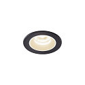 LED Ceiling recessed luminaire NUMINOS� XS, 4000K, 40�, black/white