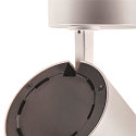 SLV LED Deckenleuchte NUMINOS� SPOT DALI XL, 36W, 4000K, 60�, wei� / schwarz