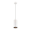 LED Pendelleuchte NUMINOS� DALI XL, 36W, 2700K, 24�, wei� / schwarz