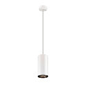 LED Pendelleuchte NUMINOS� DALI XL, 36W, 3000K, 24�, wei� / schwarz