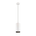 LED Pendelleuchte NUMINOS� DALI XL, 36W, 4000K, 24�, wei� / schwarz