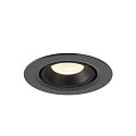 SLV LED Deckeneinbauleuchte NUMINOS� GIMBLE XS, 4000K, 55�, Schwarz