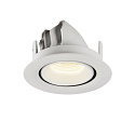 SLV LED Deckeneinbauleuchte NUMINOS� GIMBLE XS, 4000K, 20�, wei�