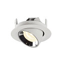SLV LED Deckeneinbauleuchte NUMINOS� GIMBLE XS, 4000K, 40�, Wei� / Chrom
