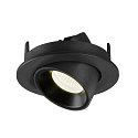 SLV LED Deckeneinbauleuchte NUMINOS� GIMBLE S, 4000K, 55�, Schwarz