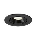 SLV LED Deckeneinbauleuchte NUMINOS� GIMBLE S, 4000K, 55�, Schwarz