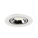 SLV LED Deckeneinbauleuchte NUMINOS� GIMBLE S, 4000K, 40�, Wei� / Chrom