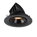 LED Deckeneinbauleuchte NUMINOS� GIMBLE M, 2700K, 20�, Schwarz