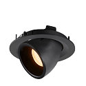 SLV LED Deckeneinbauleuchte NUMINOS� GIMBLE M, 2700K, 40�, Schwarz