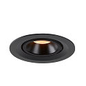 SLV LED Deckeneinbauleuchte NUMINOS� GIMBLE M, 2700K, 55�, Schwarz