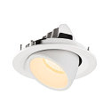 SLV LED Deckeneinbauleuchte NUMINOS� GIMBLE M, 3000K, 55�, wei�