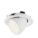 SLV LED Deckeneinbauleuchte NUMINOS� GIMBLE M, 4000K, 20�, wei�